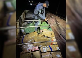 Caminhoneiro é preso suspeito de descaminho ao transportar mercadoria irregular em rodovia de Assis