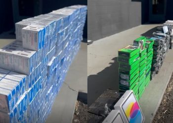 Paraguaio é preso com quase 20 mil ampolas de medicamentos para emagrecimento escondidas em fundos falsos de caminhão na Castello Branco